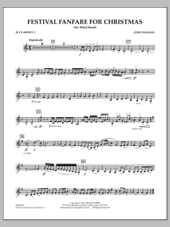 Festival Fanfare For Christmas von John Wasson (Download) 
