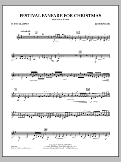 Festival Fanfare For Christmas von John Wasson (Download) 