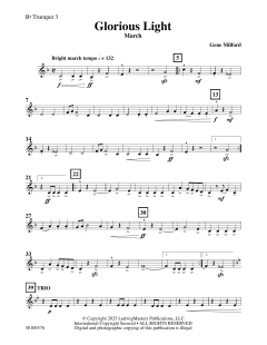 Glorious Light March von Gene Milford (Download) 