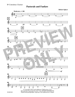 Pastorale and Fanfare von Robert Spicer (Download) 