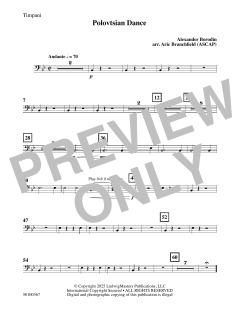Polovtsian Dance von Alexander Borodin (Download) 