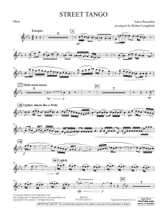 Street Tango von Astor Piazzolla (Download) 