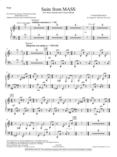 Suite from Mass von Leonard Bernstein (Download) 