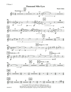 Thousand Mile Eyes von Mark Fabio (Download) 