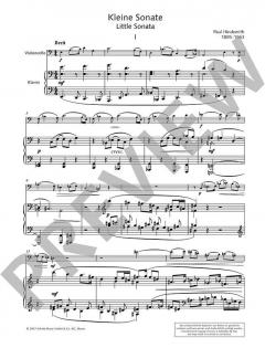 Kleine Sonate von Paul Hindemith 