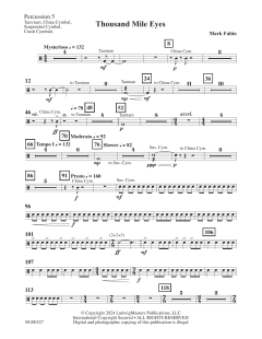 Thousand Mile Eyes von Mark Fabio (Download) 