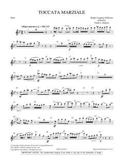 Toccata Marziale von Ralph Vaughan Williams (Download) 