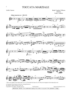 Toccata Marziale von Ralph Vaughan Williams (Download) 