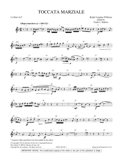 Toccata Marziale von Ralph Vaughan Williams (Download) 