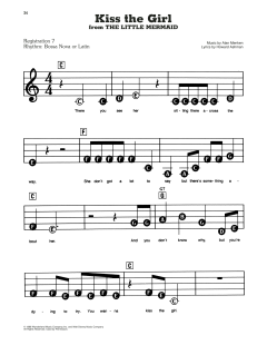 Kiss The Girl von Alan Menken (Download) 