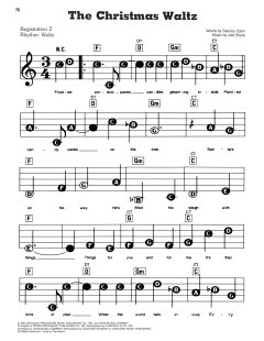 The Christmas Waltz von Jule Styne (Download) 