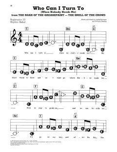 Who Can I Turn To (When Nobody Needs Me) von Tony Bennett (Download) 
