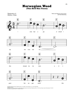 Norwegian Wood (This Bird Has Flown) von The Beatles (Download) 