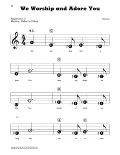 We Worship And Adore You (Download) 