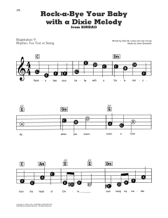 Rock-A-Bye Your Baby With A Dixie Melody von Al Jolson (Download) 