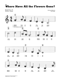 Where Have All The Flowers Gone? von Pete Seeger (Download) 