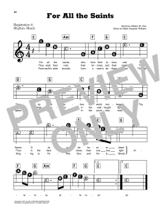 For All The Saints von William W. How (Download) 