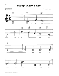 Sleep, Holy Babe von Edward Caswell (Download) 