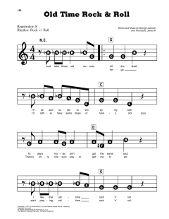 Old Time Rock & Roll von Bob Seger (Download) 