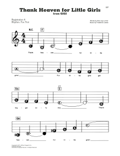 Thank Heaven For Little Girls von Alan Jay Lerner (Download) 