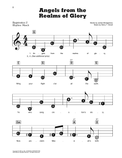 Angels From The Realms Of Glory von James Montgomery (Download) 