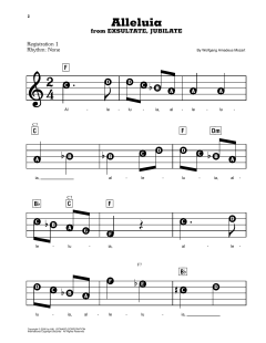 Alleluia, K. 165 (Download) 