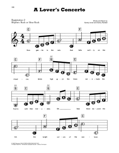 A Lover's Concerto von Sandy Linzer (Download) 