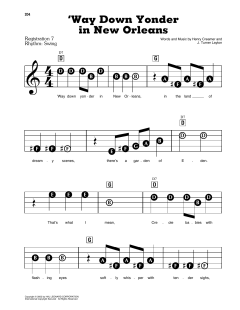 'Way Down Yonder In New Orleans von Blossom Seely (Download) 