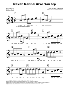 Never Gonna Give You Up von Rick Astley (Download) 