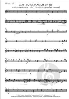Egyptischer Marsch op. 335 von Johann Strauss (Sohn) 