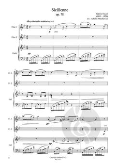 Sicilienne op. 78 von Gabriel Fauré 