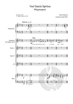 Veni Sancte Spiritus von Werner Parecker 