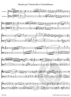 Duetto per Violoncello e Contrabbasso von Gioachino Rossini 