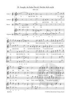 Joseph, du Sohn David, fürchte dich nicht SWV 323 von Heinrich Schütz (Download) 