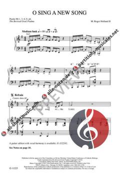 O Sing a New Song von M. Roger Holland II 