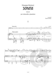 Sonata op. 52 von Giuseppe Martucci 