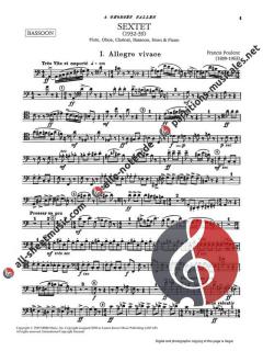 Sextet von Francis Poulenc 