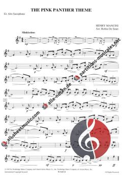 Pink Panther Theme von Henry Mancini 