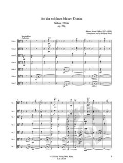 An der schönen blauen Donau op. 314 von Johann Strauss (Sohn) 