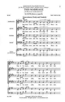 This Marriage von Eric Whitacre (Download) 