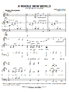 A Whole New World von Tim Rice (Download) 