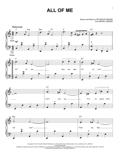 All Of Me von Gerald Marks (Download) 