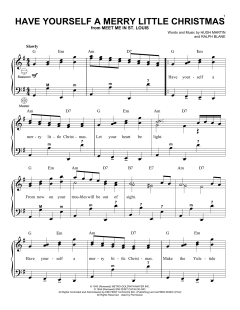 Have Yourself A Merry Little Christmas von Ralph Blane (Download) 