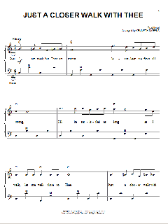 Just A Closer Walk With Thee von Kenneth Morris (Download) 