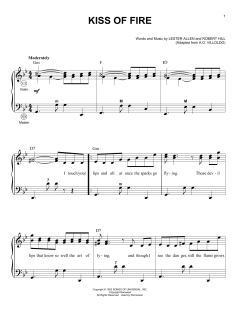 Kiss Of Fire von Georgia Gibbs (Download) 