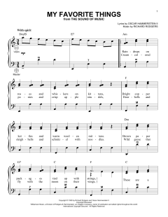 My Favorite Things von Richard Rodgers (Download) 