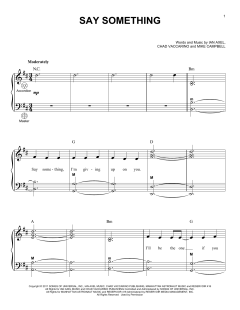 Say Something von A Great Big World (Download) 