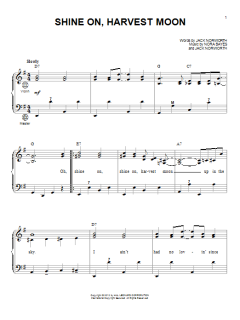 Shine On, Harvest Moon von Jack Norworth (Download) 