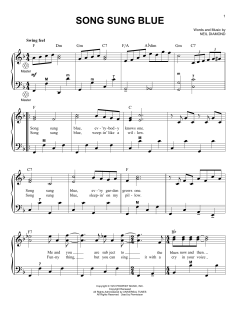 Song Sung Blue von Neil Diamond (Download) 