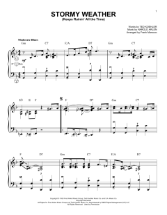 Stormy Weather von Harold Arlen (Download) 